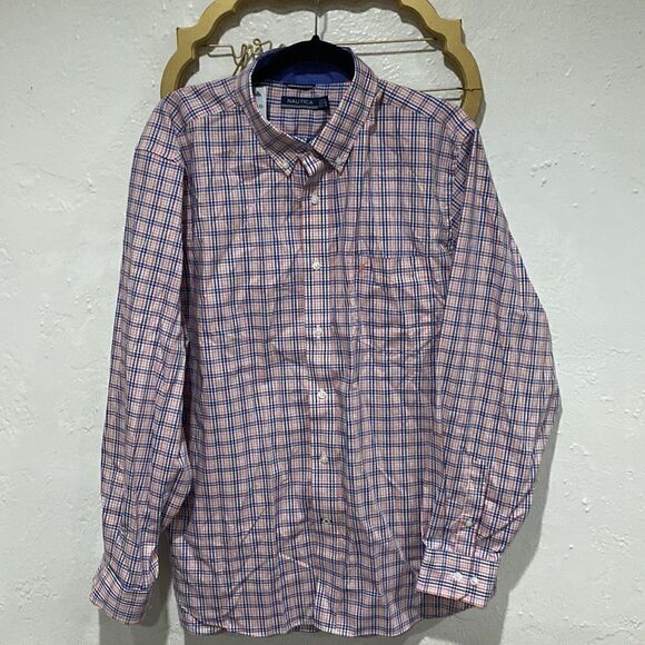 Nautica button down shirt  - Picture 1 of 6